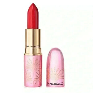 MAC Lustreglass Sheer Shine Lipstick - Put A Bow On It NIB